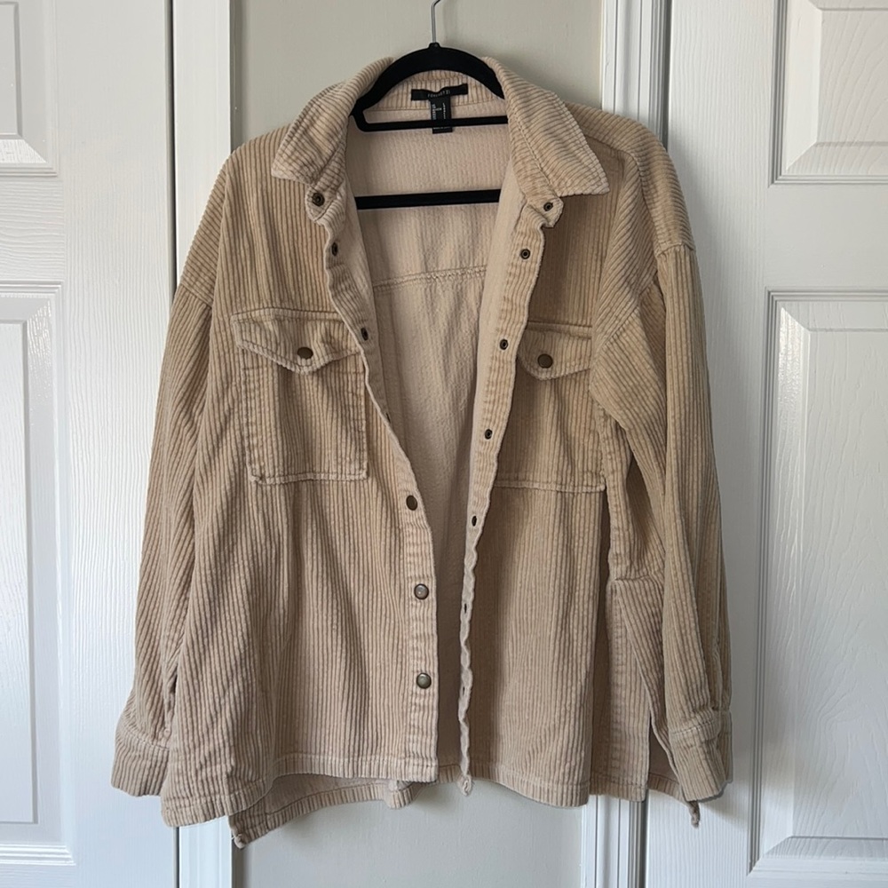 Forever21 Cord Shacket